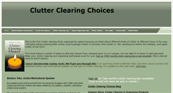 Desktop Screenshot of clutterclearingchoices.com
